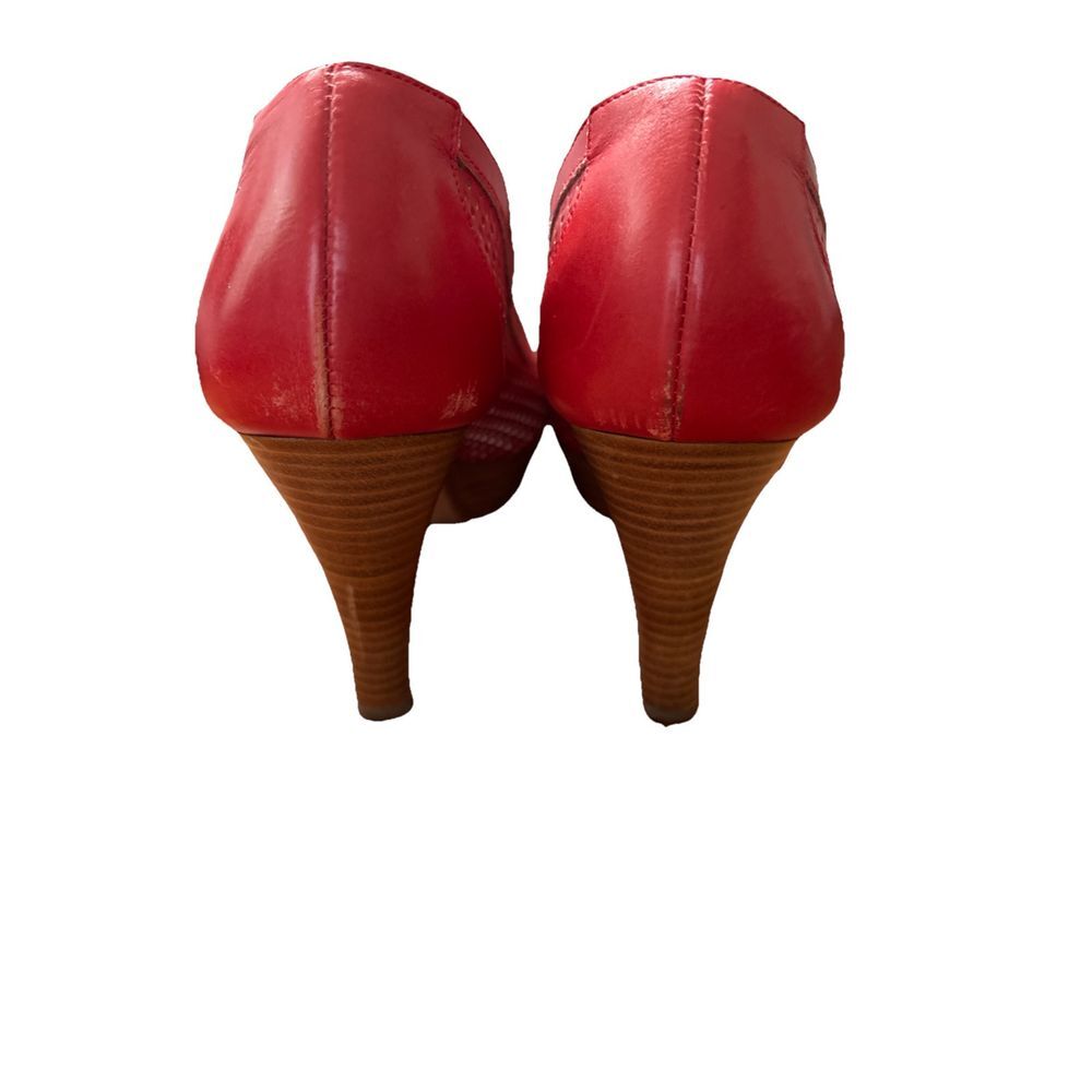 Fratelli Rosetti Red Heels Made In Italy Size 37.5/7.5 US - Picture 3 of 6